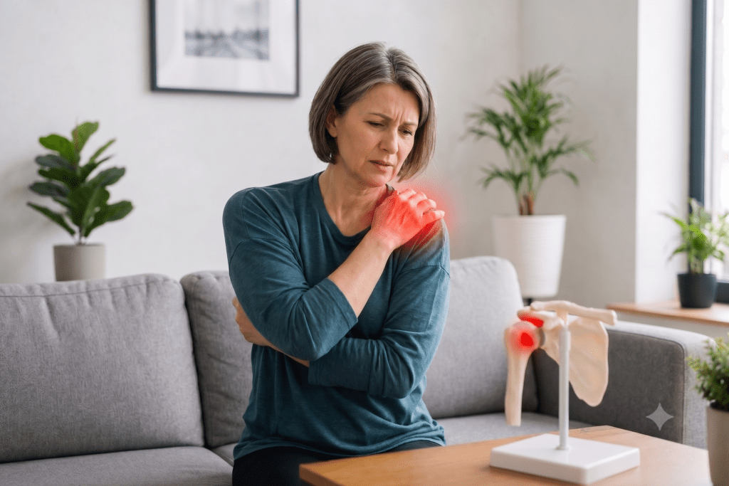 Waking Up a Frozen Shoulder: Why Forcing the Movement Is Delaying Your Recovery 1 Gemini Generated Image x6y5bmx6y5bmx6y5 1