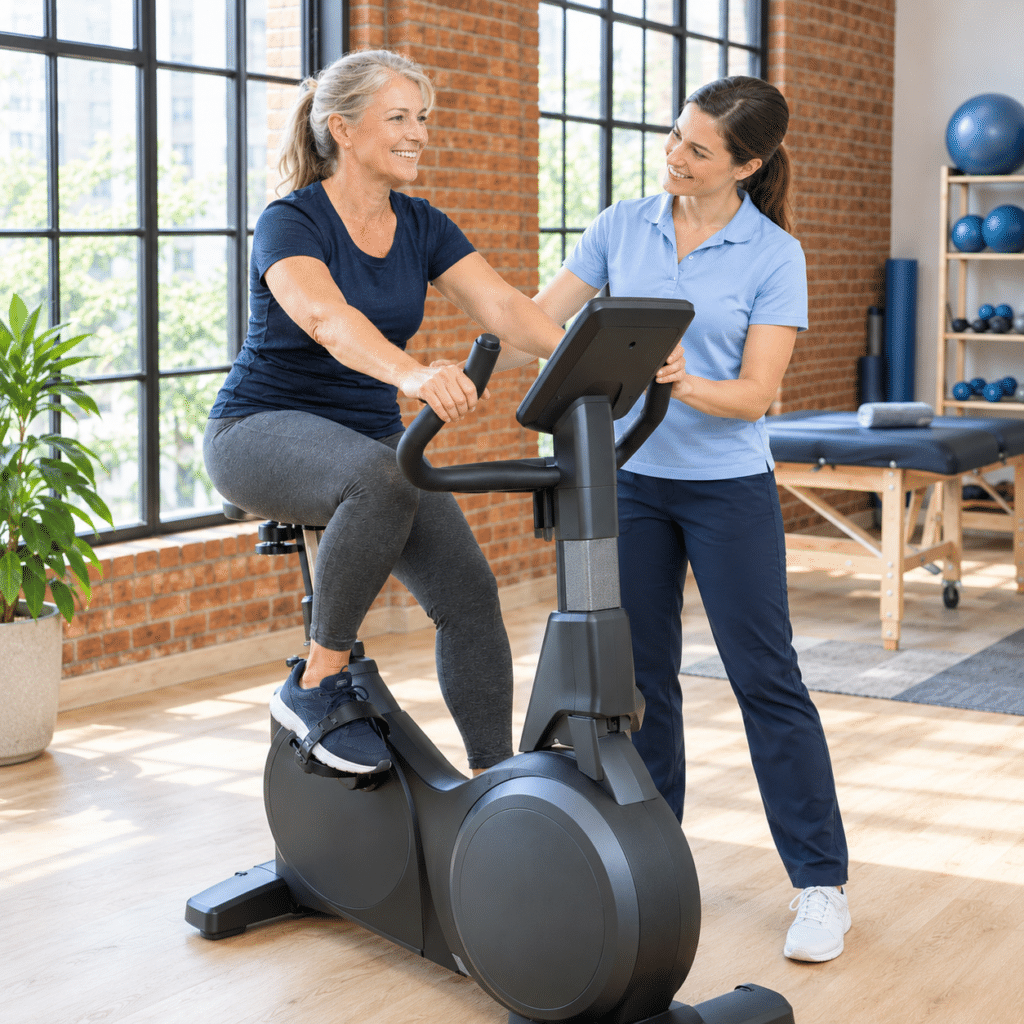 Hip Arthritis Doesn't Mean Giving Up Movement: Why Motion Is Lotion 1 Encouraging Indoor Cycling Session
